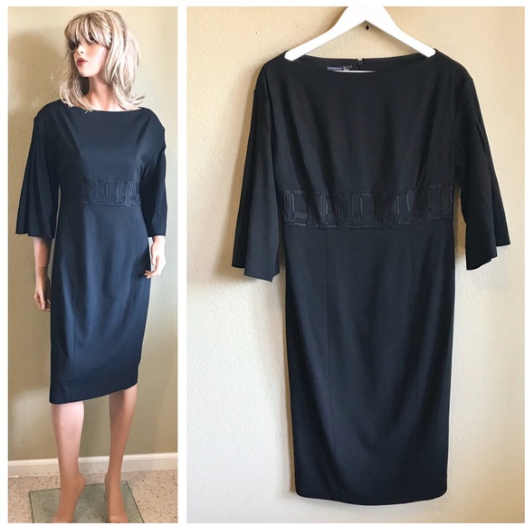 Magaschoni Dresses & Skirts - MAGASCHONI Collection Black Classy Dress